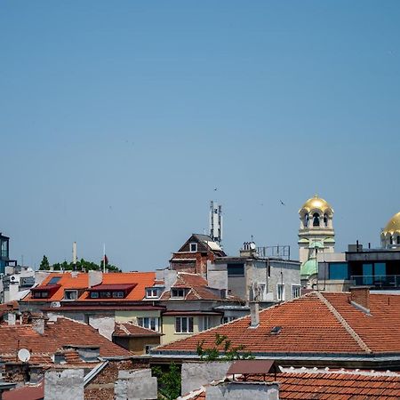 Sunny Studio With A View In Top Center Sofía Exterior foto